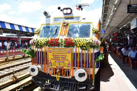 Tripura gets Northeast’s first MEMU electric train