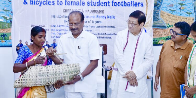 Tripura Governor inaugurates welfare initiative in Unakoti