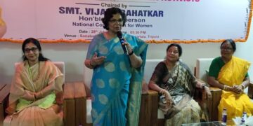 NCW chief Vijaya Rahatkar flags child marriage, trafficking as key concerns during maiden Tripura visit