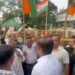 Congress Stages Protest Outside CM’s Residence, Demands Sitting High Court Judge Probe into DGP Anurag’s Death