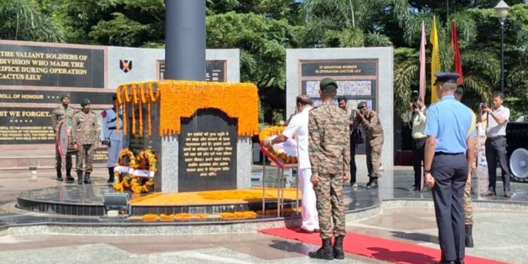 Tripura Governor Leads 27th Kargil Vijay Diwas Observance, Calls on Youth to Draw Inspiration from Martyrs