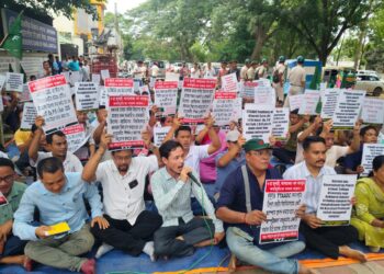 TYF Protests in Agartala Over 52,000 Vacant Govt Posts