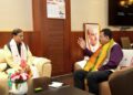 Tripura Speaker meets Assam counterpart Ranjit Das