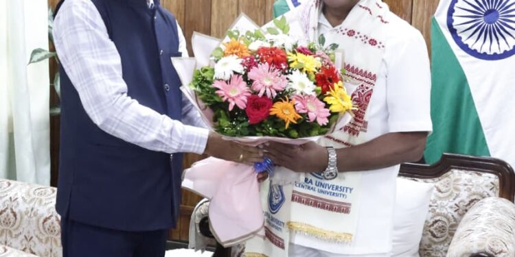Central University VC Calls on Governor