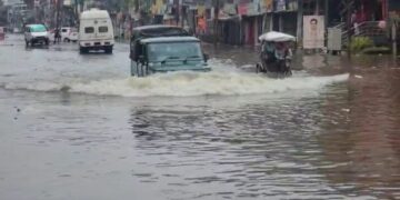 Heavy Monsoon Rains Disrupt Life in Tripura; Orange Alert Issued, Schools Shut in Two Districts
