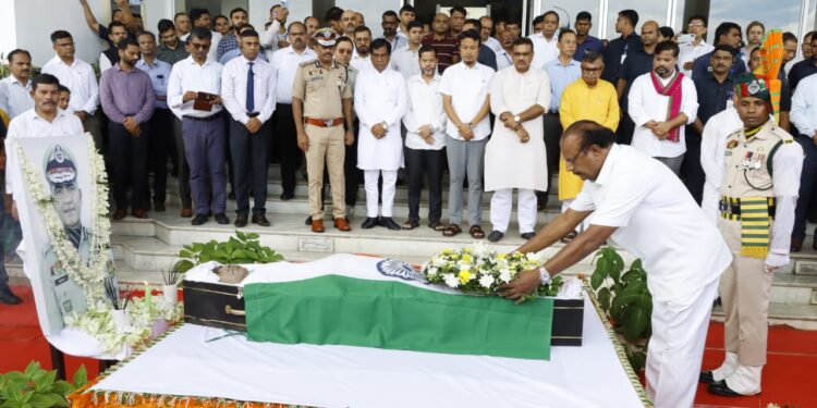 Tripura Mourns Former Police Chief Anurag