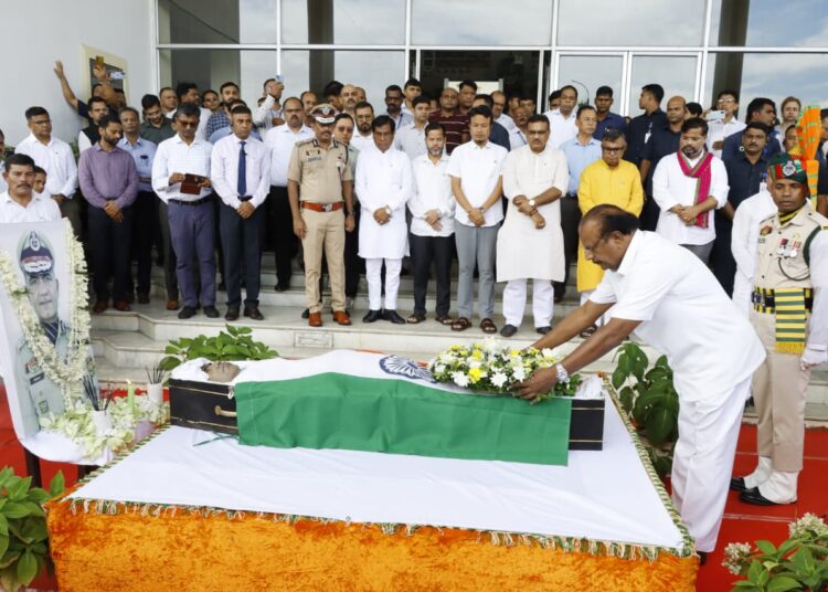 Tripura Mourns Former Police Chief Anurag