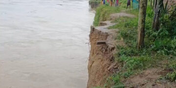 Families relocate as river erosion intensifies