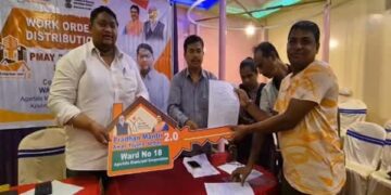 Agartala distributes PMAY-U 2.0 work orders