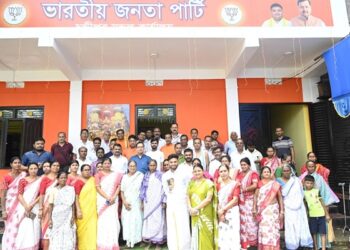 Tripura Minister Inaugurates BJP Mandal Office in Chandipur