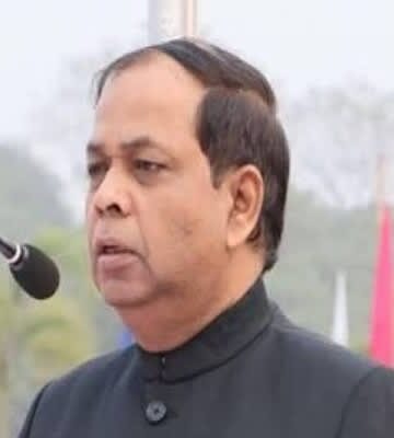 Chief Secretary Jitendra Sinha admitted to hospital.