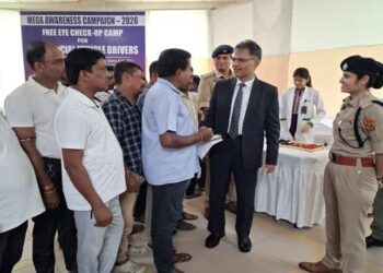 Free driver eye-screening drive begins in Tripura