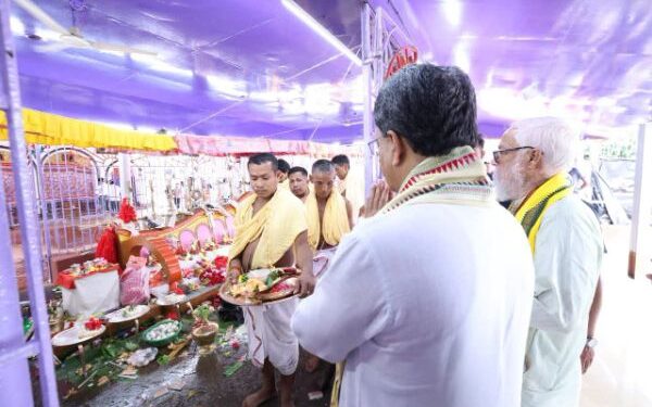 Tripura launches historic Kharchi Puja celebrations.
