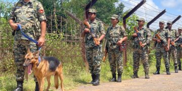 BSF Steps Up Vigilance Along Tripura-Bangladesh Border Ahead of 80th Independence Day