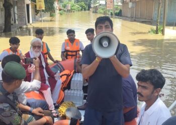 Overnight Rain Floods Agartala, Rescue Operations Underway in West Tripura