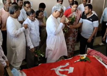Tripura bids farewell to Gauri Bhattacharya, state’s first woman MLA