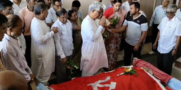 Tripura bids farewell to Gauri Bhattacharya, state’s first woman MLA