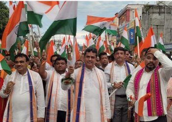 Har Ghar Tiranga Rally in Agartala Marks Fifth Edition with CM Saha Gives Message of National Unity