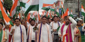 Har Ghar Tiranga Rally in Agartala Marks Fifth Edition with CM Saha Gives Message of National Unity