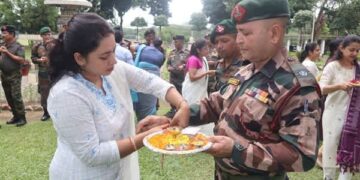 Assam Rifles Marks Raksha Bandhan Across Northeast