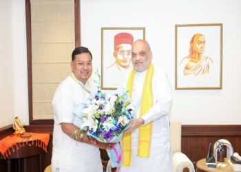 Ram Prasad Paul Meets Amit Shah; Tripura’s Growth, Governance in Focus