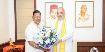 Ram Prasad Paul Meets Amit Shah; Tripura’s Growth, Governance in Focus