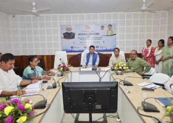 Bikash reviews key development projects in Sepahijala