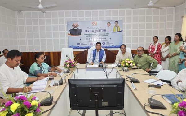 Bikash reviews key development projects in Sepahijala