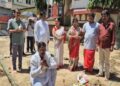 Ramnagar Sanghati Club Begins Durga Puja Preparations