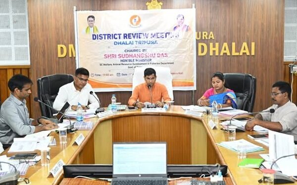 Sudhangshu Das Reviews Key Projects in Dhalai