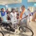 Rajib Bhattacharjee Distributes Bicycles to Girls