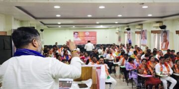 Sushanta Calls for Stronger BJP, Wider Public Service
