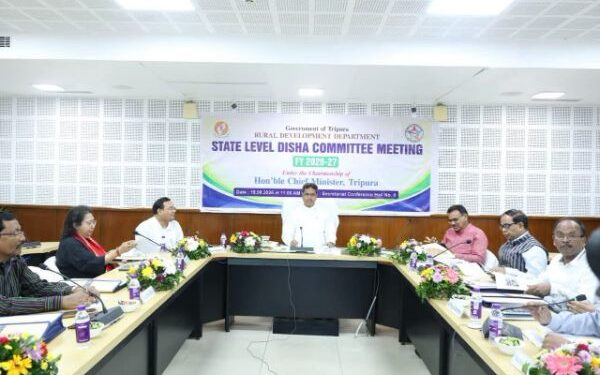 CM Manik Saha Reviews Central Schemes, Directs Timely Completion of Projects