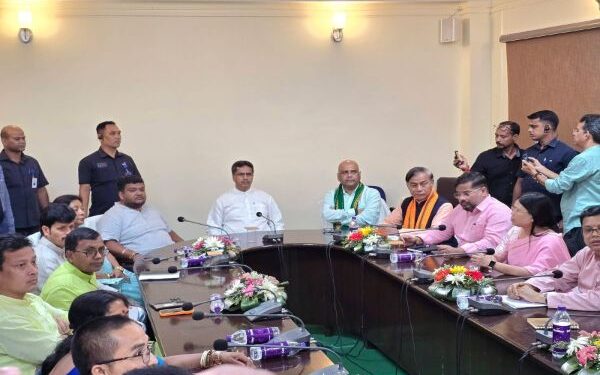 Tripura BJP Gears Up for Village Council, Local Body Polls; CM Manik Saha Chairs Key Meet