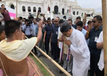 CM Manik Saha participates in traditional Ker Puja