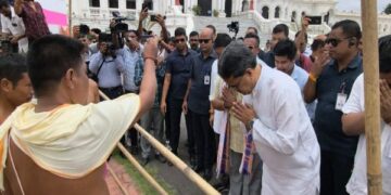 CM Manik Saha participates in traditional Ker Puja