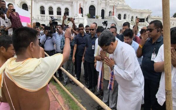 CM Manik Saha participates in traditional Ker Puja