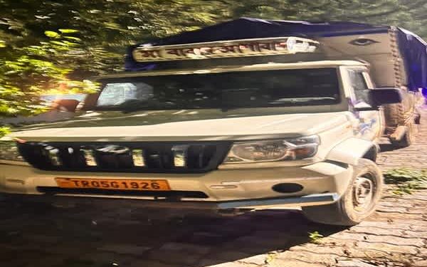 Bolero Carrying Rs 10 Lakh Liquor Seized in North Tripura