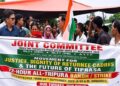 Tripura Transport Hit on Bandh Day 2