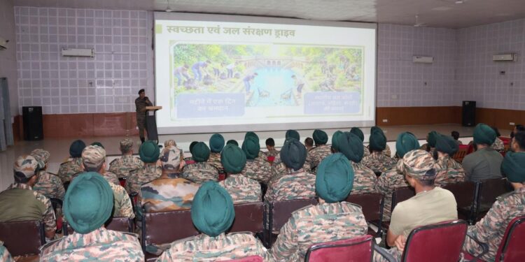 SWACHH BHARAT CAMPAIGN OBSERVED IN AGARTALA MILITARY STATION