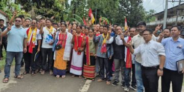 No BJP-TIPRA Motha pact yet, but junior ally begins nomination process for Village Committe polls in Tripura