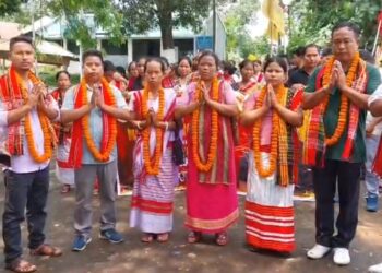 Tipra Motha Steps Up VC Poll Nomination Drive