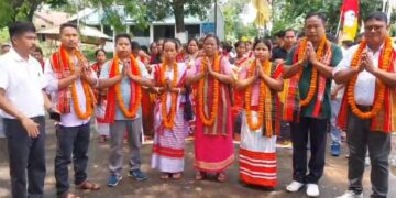 Tipra Motha Steps Up VC Poll Nomination Drive