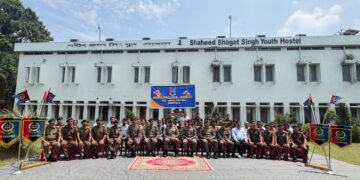 Brigadier Anand Raj Singh Visits Agartala, Interacts with NCC Units and Cadets