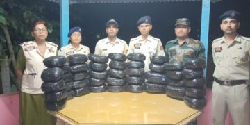 BSF seizes ganja worth Rs 23.75 lakh in Tripura