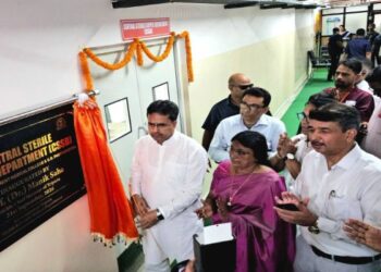 Saha opens new ICU, CSSD at AGMC and GBP Hospital