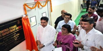 Saha opens new ICU, CSSD at AGMC and GBP Hospital