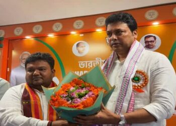 Biplab Deb Holds First Meet With Tripura BJP Leaders