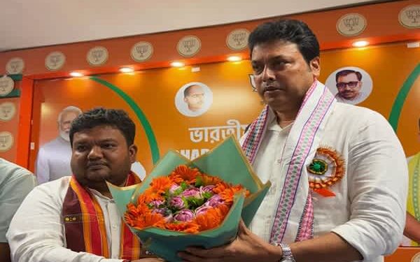 Biplab Deb Holds First Meet With Tripura BJP Leaders