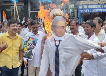 Tripura Congress stages protest against Election Commission, threatens statewide agitation